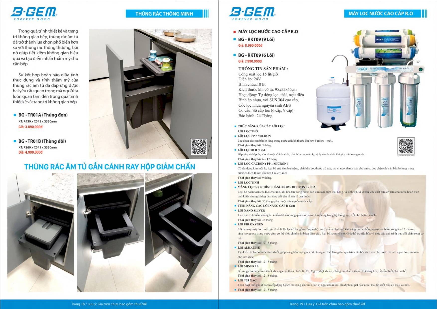 Thiết bị vệ sinh BGEM Catalogue và Bảng giá mới nhất  2024 /Page 10